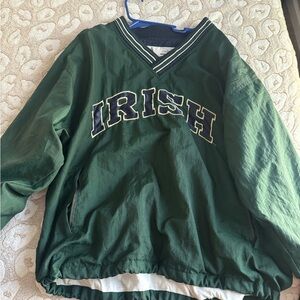 Green Irish Pullover Jacket